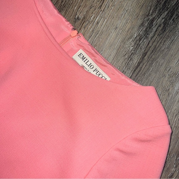 VNTG Emilio Pucci ruffle s/s dress - Picture 3 of 12